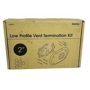 Horizontal Vent Termination Kit 2" Low Profile New HVAC